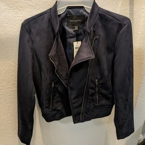 Banana Republic PS blue suede jacket